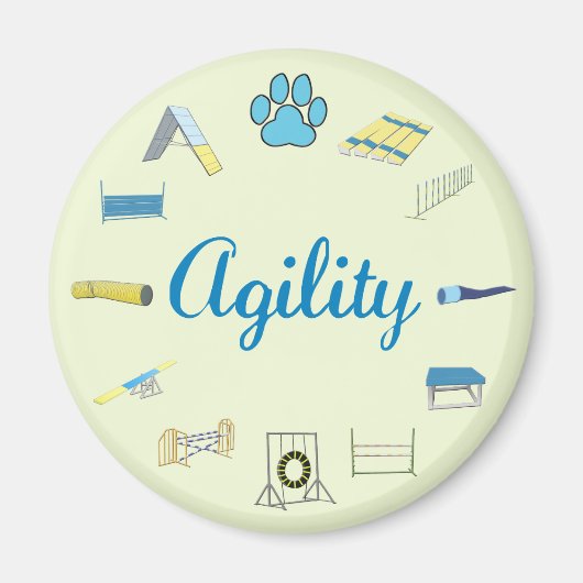 Agility-Hindernisse Magnet (Vorne)