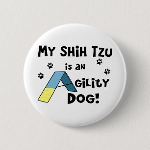 Agility-Hundeknopf Shih Tzu Button