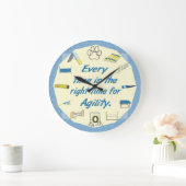 Agility jedes Mal Große Wanduhr (Zuhause)