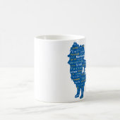 Agility-Kaffee-Tasse, Reise-Tasse oder Stein Kaffeetasse (Mittel)