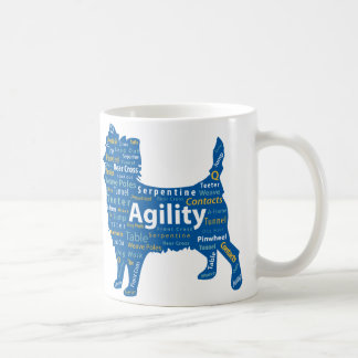 Agility-Kaffee-Tasse, Reise-Tasse oder Stein Kaffeetasse
