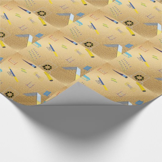 Agility-Kreis Geschenkpapier (Ecke)