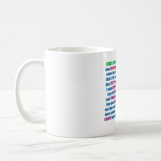 Agility LAUF Kaffeetasse (Links)