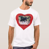 Agility Mutt T - Shirt - Maßgeschneidert (Vorderseite)