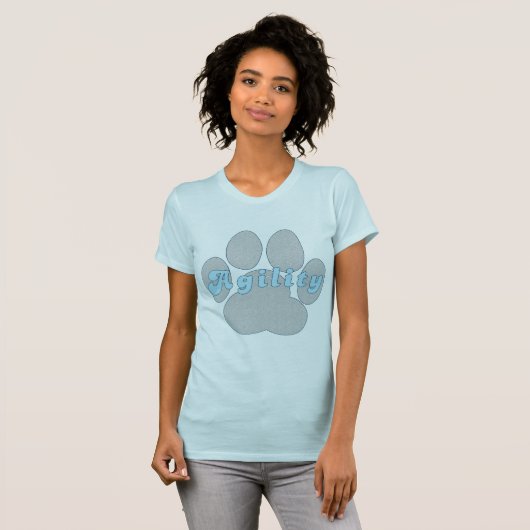 Agility Paw T-Shirt (Vorne ganz)
