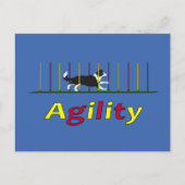 Agility Postkarte (Vorderseite)