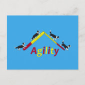 Agility Postkarte (Vorderseite)