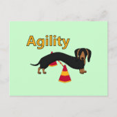 Agility Postkarte (Vorderseite)