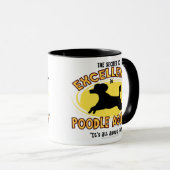 Agility-Pudel-Geheimnis-Tasse Tasse (VorderseiteRechts)
