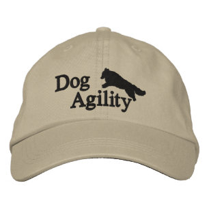 Agility Sheltie bestickter Hut