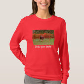 Agility-Shirt mit Dobermann T-Shirt (Vorderseite)