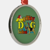 Agility Silbernes Ornament (Rechts)