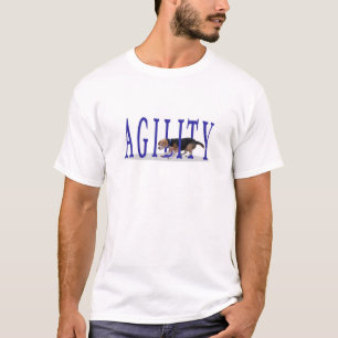 Agility spinnt ~ Beagle-Kleid T-Shirt