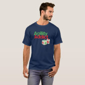 Agility-Süchtiger T-Shirt (Vorne ganz)