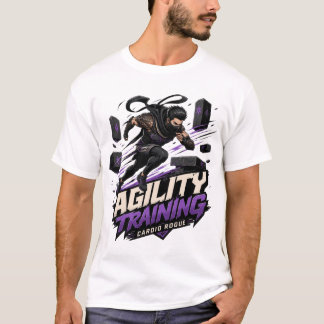 Agility-Training Cardio Rogue: RPG-Geschwindigkeit T-Shirt