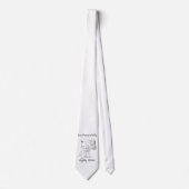 Agility Westie Krawatte (Vorderseite)