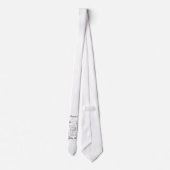 Agility Westie Krawatte (Rückseite)