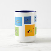 Agilityhunde Tasse (Zentrum)