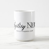AgilityNerd Skript-Agility-Nerd-Tasse Kaffeetasse (Mittel)