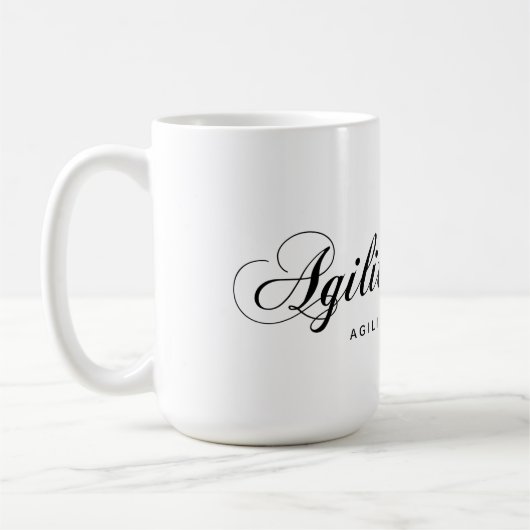 AgilityNerd Skript-Agility-Nerd-Tasse Kaffeetasse (Links)