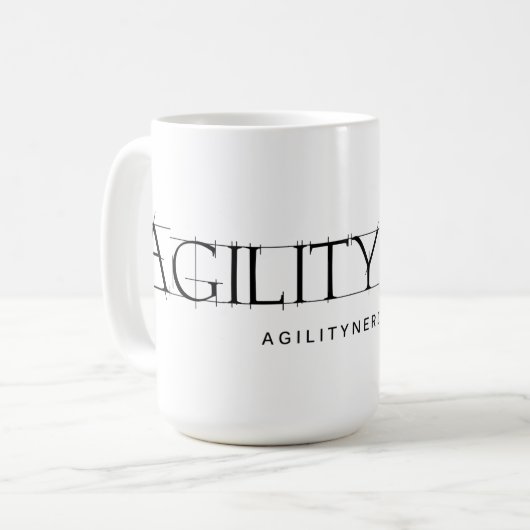 AgilityNerd Tasse (Vorderseite Links)