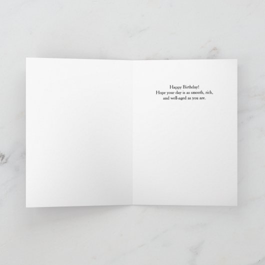 Aging Mandatory Growing Up Optional Fun Brithday  Karte (Innenseite)