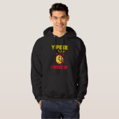 Aging Retirement Yippeee I Woke Up Senior Citizen Hoodie (Vorne ganz)
