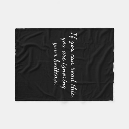 Aging Sarcastic Pensioner Quote Grandma Funny Slee Fleecedecke (Vorderseite (Horizontal))