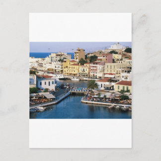 Agios Nikolaos Kreta, Griechenland Postkarte