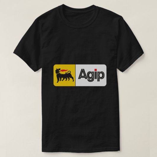 Agip Logo Merchandise Essential T - Shirt (Design vorne)