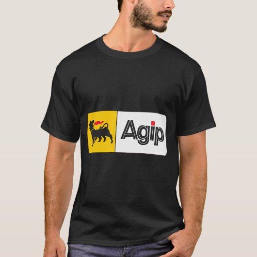 Agip Logo-Werbematerial Essential T-Shirt (Vorderseite)