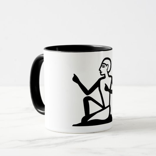 ÄGIPTIN TASSE (Vorderseite Links)