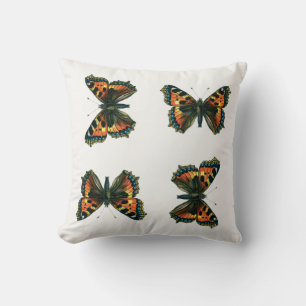 Aglais urticae - Die kleine Tortoiseshell Schmette Kissen