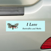Aglaope infausta - Almond-Tree Leaf Skeletonizer Autoaufkleber (Auf Auto)