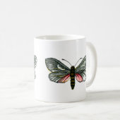 Aglaope infausta - Almond-Tree Leaf Skeletonizer Kaffeetasse (VorderseiteRechts)