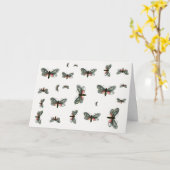 Aglaope infausta - Almond-Tree Leaf Skeletonizer Karte (Gelbe Blume)