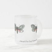 Aglaope infausta - Almond-Tree Leaf Skeletonizer Mattglastasse (VorderseiteRechts)