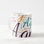 Agnes Kaffeetasse (Vorderseite Links)