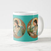 Agnes of Rome (BK 006) Jumbo Tasse (Vorderseite Rechts)