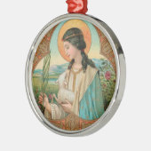 Agnes of Rome (BK 006) Ornament Aus Metall (Links)