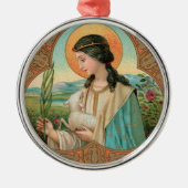 Agnes of Rome (BK 006) Ornament Aus Metall (Vorne)