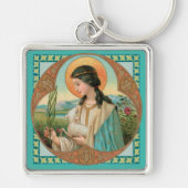Agnes of Rome (BK 006) Schlüsselanhänger (Vorne)