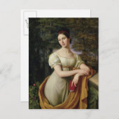 Agnes Rauch , 1825 Postkarte (Vorne/Hinten)
