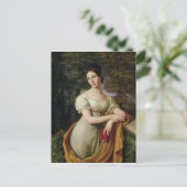 Agnes Rauch , 1825 Postkarte (Stehend Vorderseite)