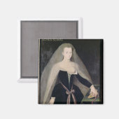 Agnes Sorel Favorite von Charles VII Magnet (Vorderseite/Rückseite)