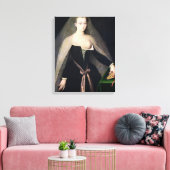 Agnes Sorel Leinwanddruck (Insitu (Wohnzimmer))