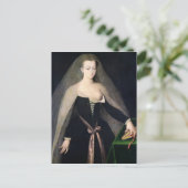 Agnes Sorel Postkarte (Stehend Vorderseite)