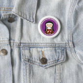 Agnes von Assisi Button (Beispiel)