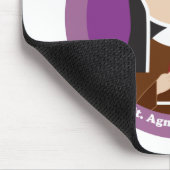 Agnes von Assisi Mousepad (Ecke)