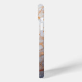 Agnesia Colored Marble Phone Case (Rückseite / Links)
